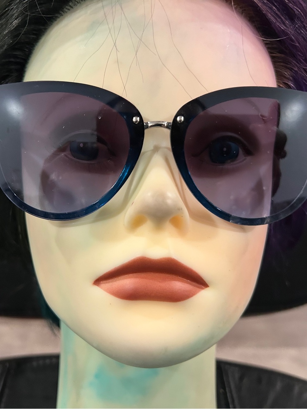 Laundry by Design Blue Gradient Cat-Eye Sunglasses